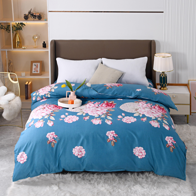 3-delige geruite patroon dekbedovertrek beddengoed set dubbele queensize, microvezel zachte dekbedovertrek met kussenslopen, meisjeskamer decor: 135*200 CM / Kaki