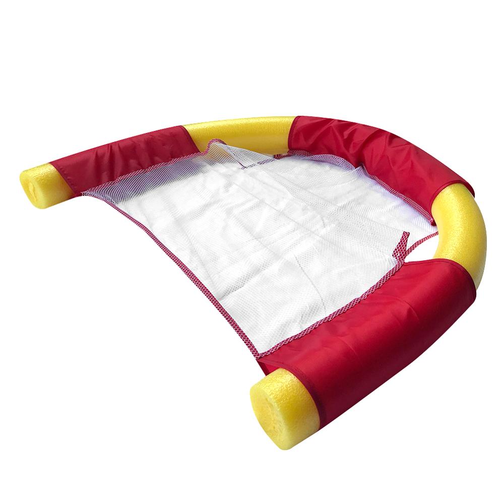 Summer Water Hammock In Air Mattress Swimming Pool Beach Floating Sleeping Cushion Foldable Inflatable Air Mattress Bed Chair