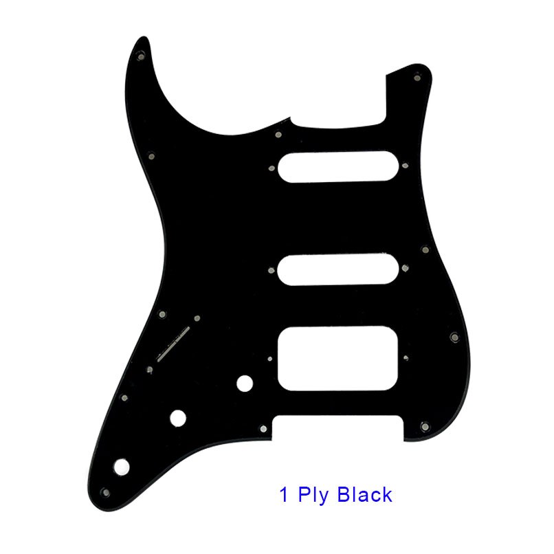 Gitardeler - for usa\mexico fd venstrehendt stratocaster 72 ' 11 skruehull standard humbucker hss gitar plekterbrett skrapeplate