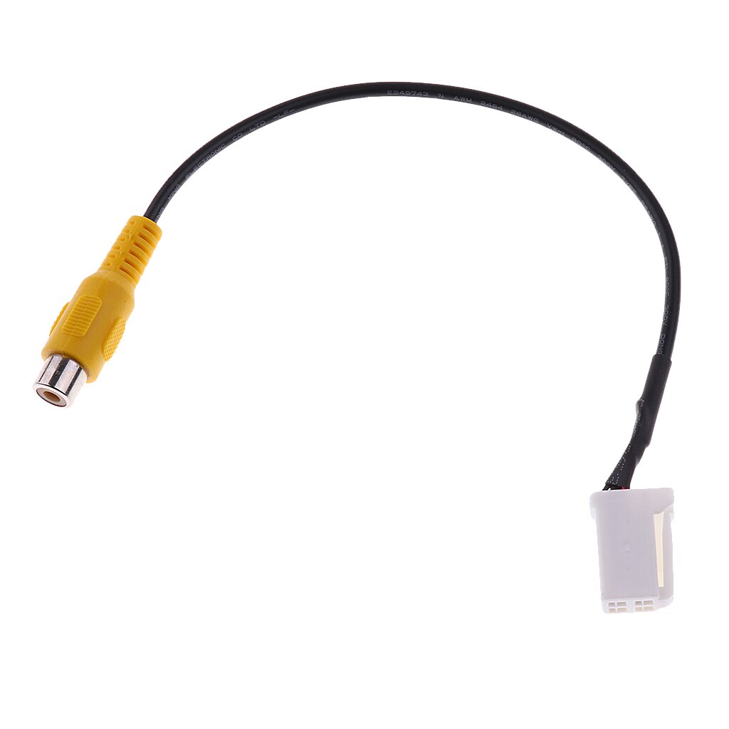 Auto Car Reverse Camera Video Wire Cable Plug Adap... – Grandado