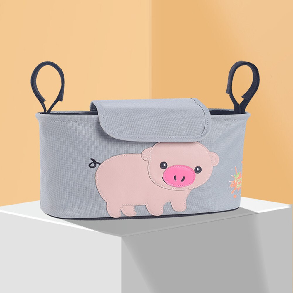 Multi-function diaper bag Cartoon Baby Stroller Bag Organizer Bag Nappy diaper bag Pram Cart Basket Hook Stroller Accessories: 7