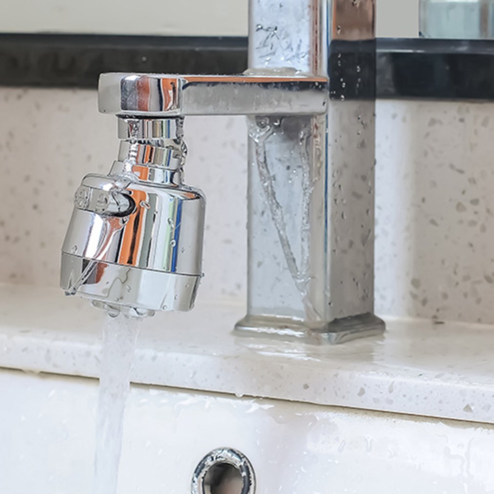 Kraan spatwaterdichte verlengstuk verlengstuk keuken huishoudelijke kraan waterbesparende roterende filtersproeier praktisch