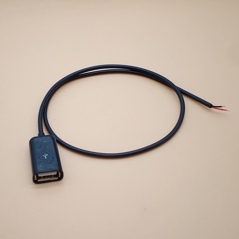 4 sett gjør-det-selv-usb 3 i 1 -kontakt type a hunn-sveisestøpsel-kontakt adapter svart hvit