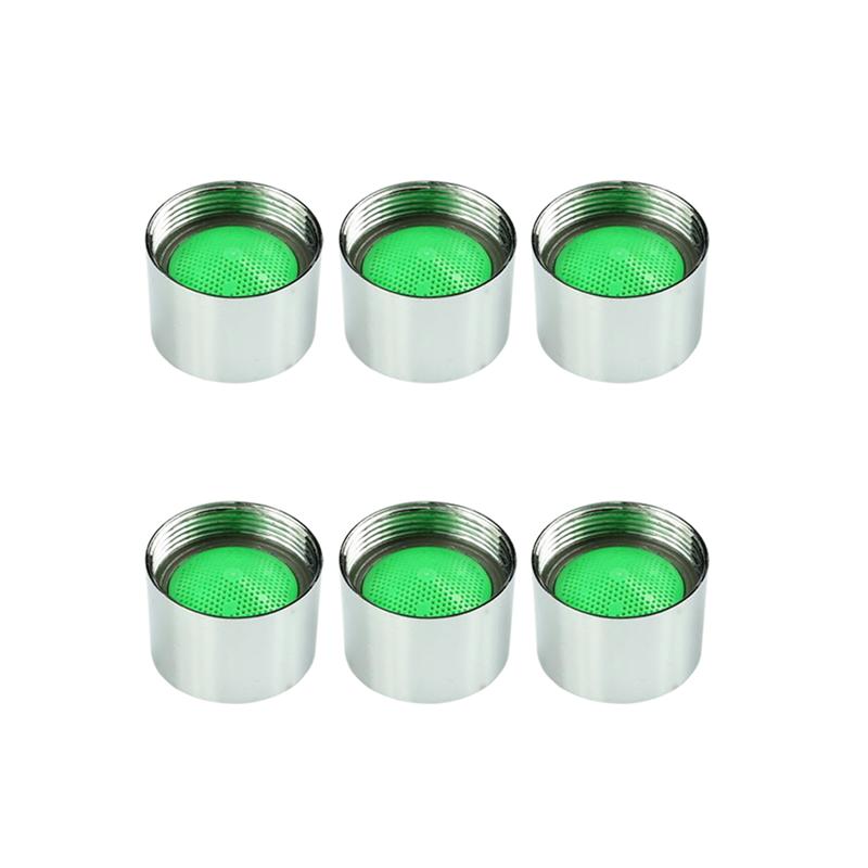 10Pcs Faucet Bubbler Faucet Aerator Threaded Brass Replacement Part Faucet Aerator for Bathroom Kitchen