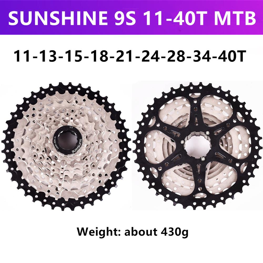SONNENSCHEIN MTB/rennrad 9/27 geschwindigkeit Variable geschwindigkeit kassette schwungrad 11-23T/25T/28T/32T/36T/40T/42T/46T/50T kassette schwungrad
