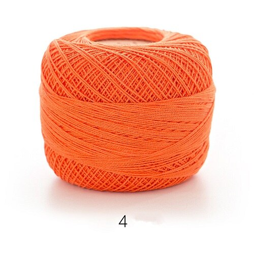 50g/Pc Cotton 0.8mm 20 Colors Lace Crochet Yarn By 1.5mm Crochet Hooks Hand-Knitted Baby Silk Thin Yarn For Knitting DIY Crafts: 4