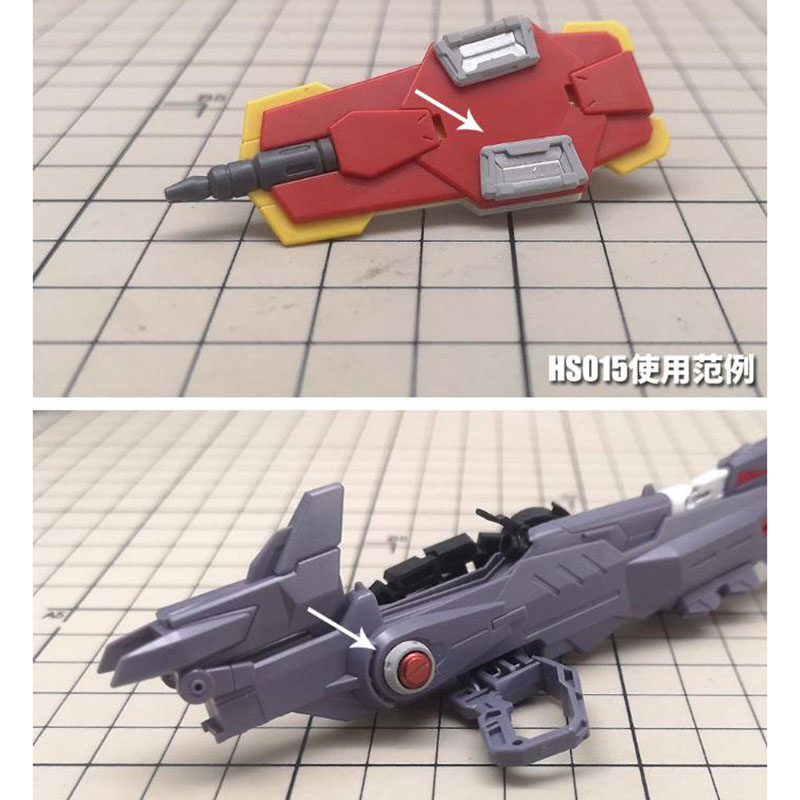Gundam-modell sci-fi-modell details modifikation tonikum universal-panzergelenk schraube  hs015/017