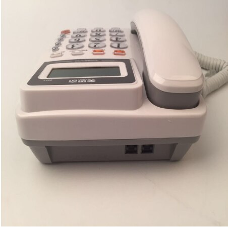 Caller ID telephone, battery-free home office landline, R key transfer wired power Desktop Landline Phone Home Office Telephone