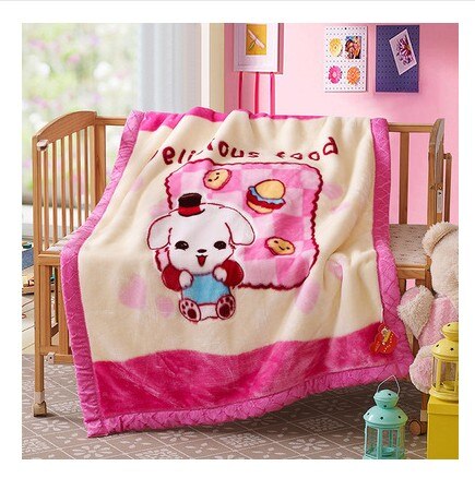 Tykkere dobbeltlags raschel barnetepper spedbarn swaddle bebe barnevogn wrap nyfødt baby sengetøy teppe hjemmetekstiler: No5