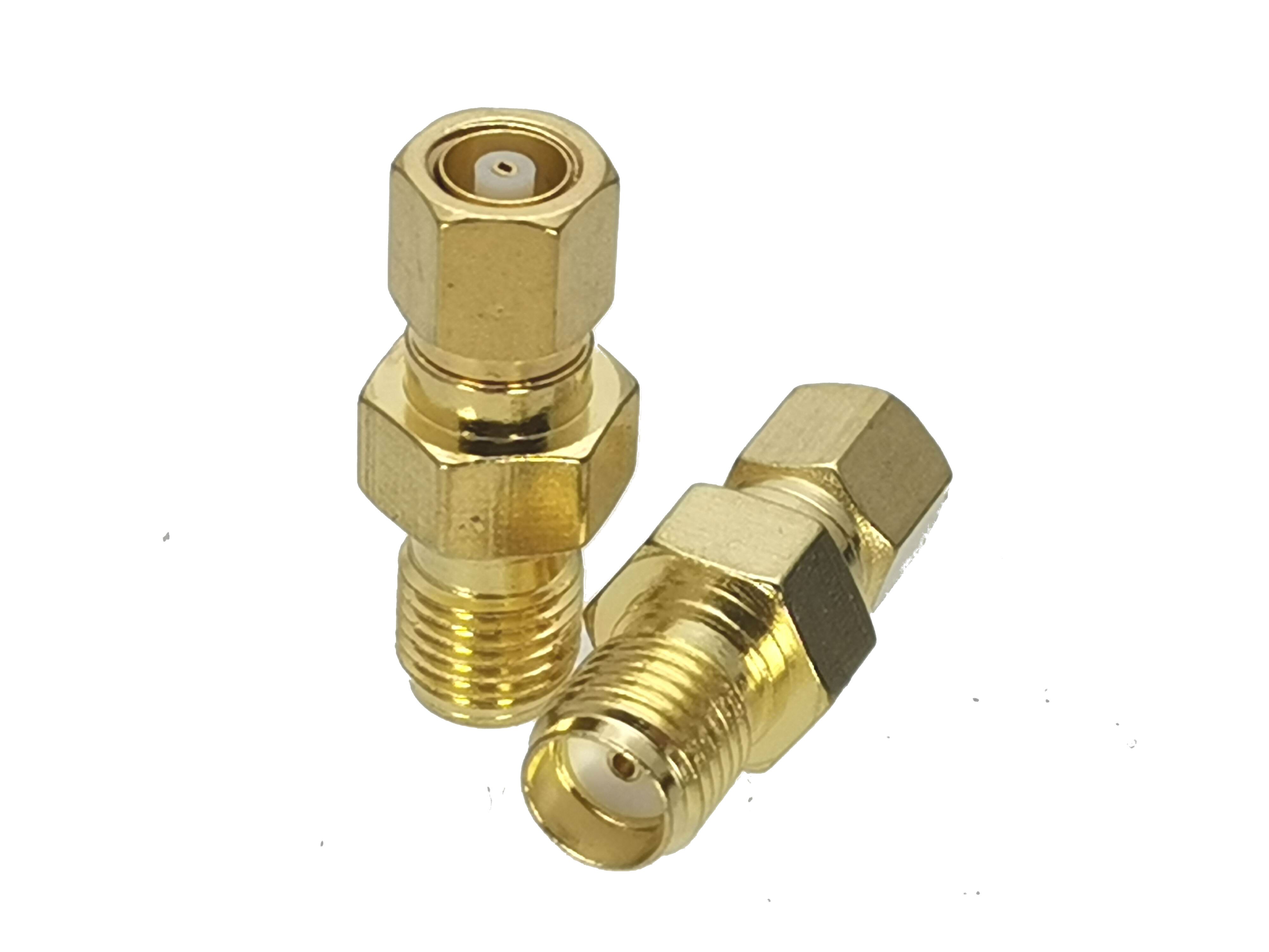 1Pcs SMA to SMB / MCX / MMCX / SMC / CRC9 / TS9 / SMA / IPX U.fl Male plug &amp; Female jack RF Coaxial Adapter connector Converter