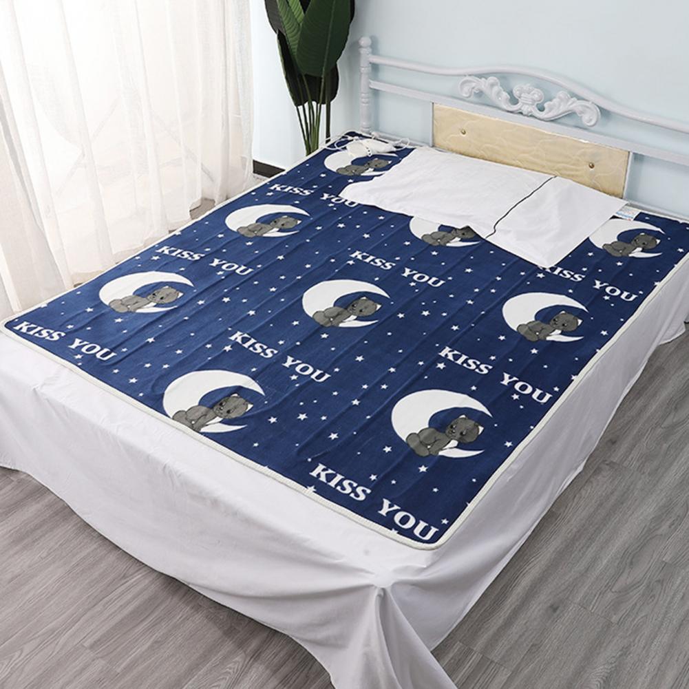 Electric Blanket Energy-efficient Quick Warming Safe Soft Surface Double Thermal Blanket Super Soft Flannel Heating Blanket