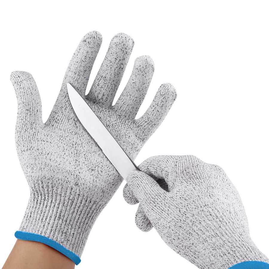 Protective Cut-resistant Elastic Stab Resistant Kitchen Gardening Butcher Safety Gloves Hand Tools Cutter: 8M