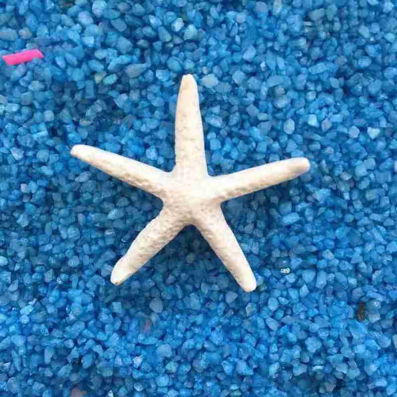 25pcs White Resin Little Starfish Finger Starfish DIY Wedding Decoration Shell Party Starfish Crafts