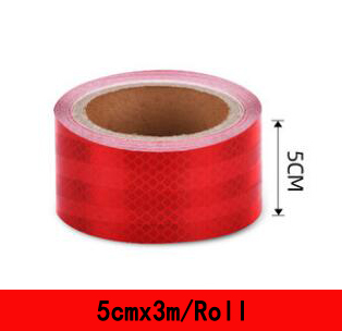 3M waterdichte reflecterende tapesticker voor auto: Rood