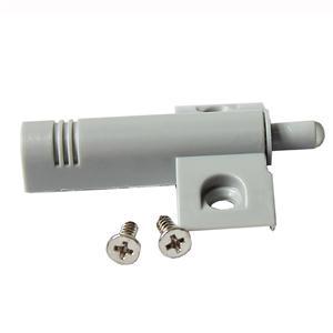 10x Soft Quiet Close Kitchen Cabinet Door Drawer Closer Damper Buffers+Screws Grey