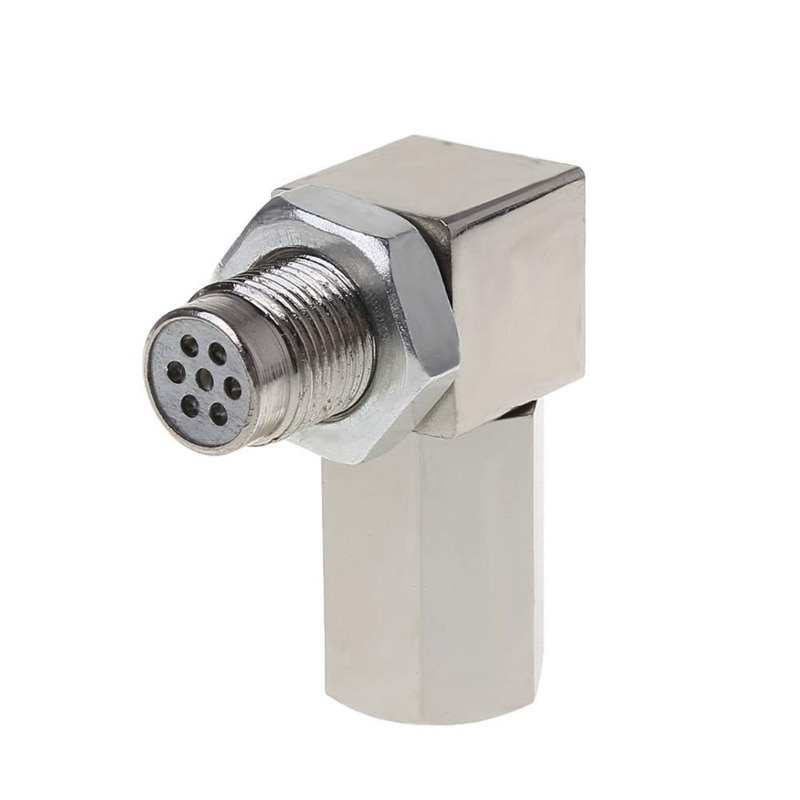 90 Degree CEL Check Engine Light Bungs Oxygen O2 Sensor Socket Real Mini Catalytic Converter 201 Stainless