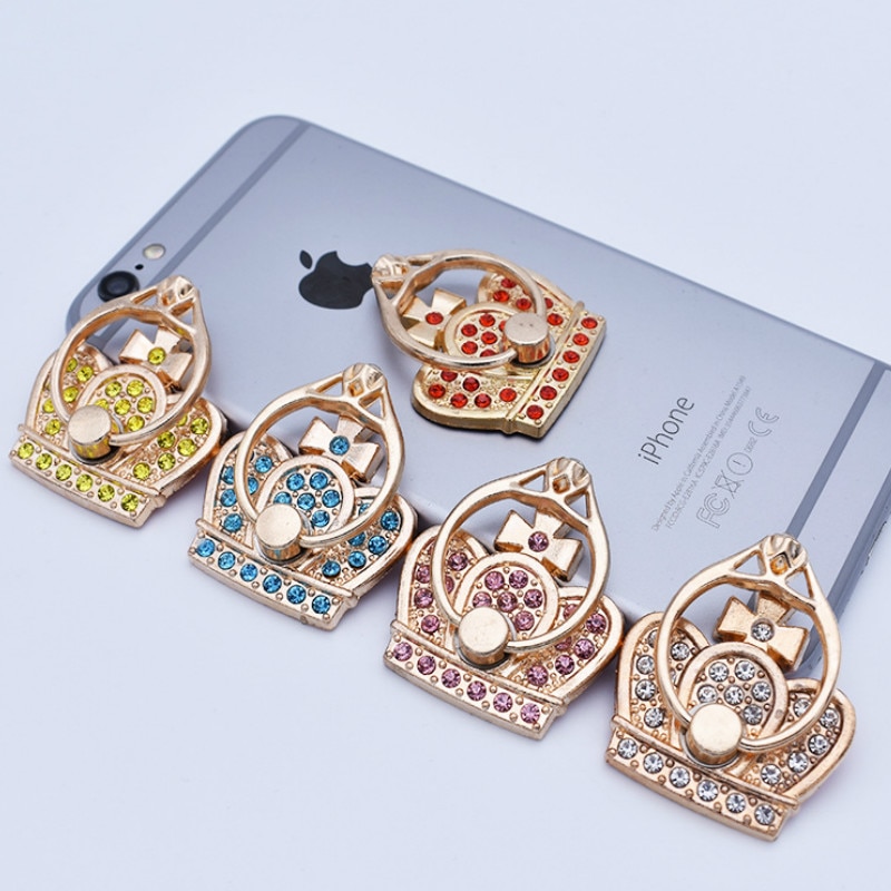 Crown Mobile Phone Bracket Ring Buckle Ring Ring Back Bracket Mobile Phone Support Mobile Phone Bracket