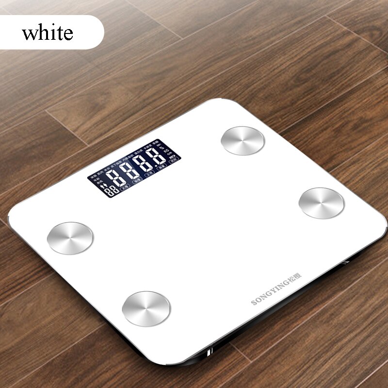 Fat scale LED display body fat weighing electronic weight scale body composition analysis health scale smart bathroom balance