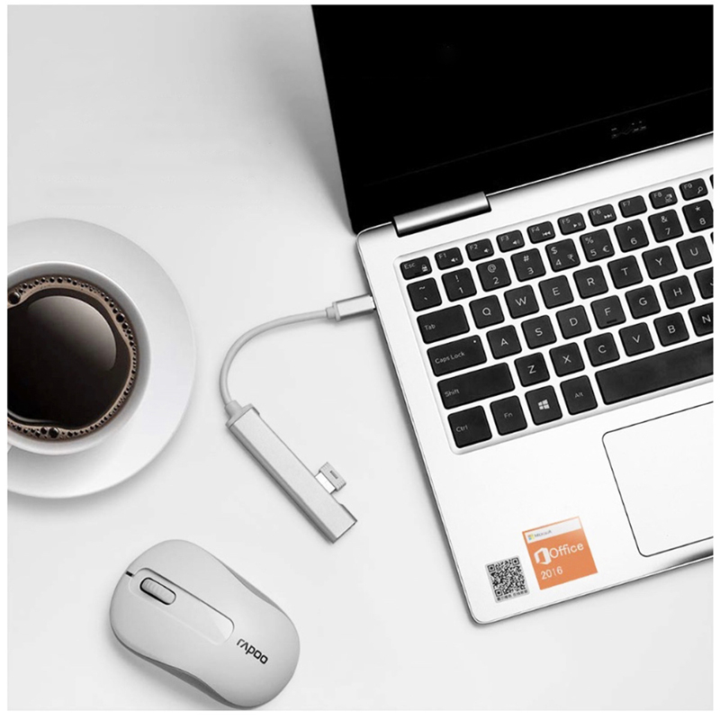 HUB USB type-c 3.0 avec répartiteur Thunderbolt 3 USB-C, adaptateur de Dock OTG pour Macbook Air M1 Pro 13 15 MI HUAWEI Matebook