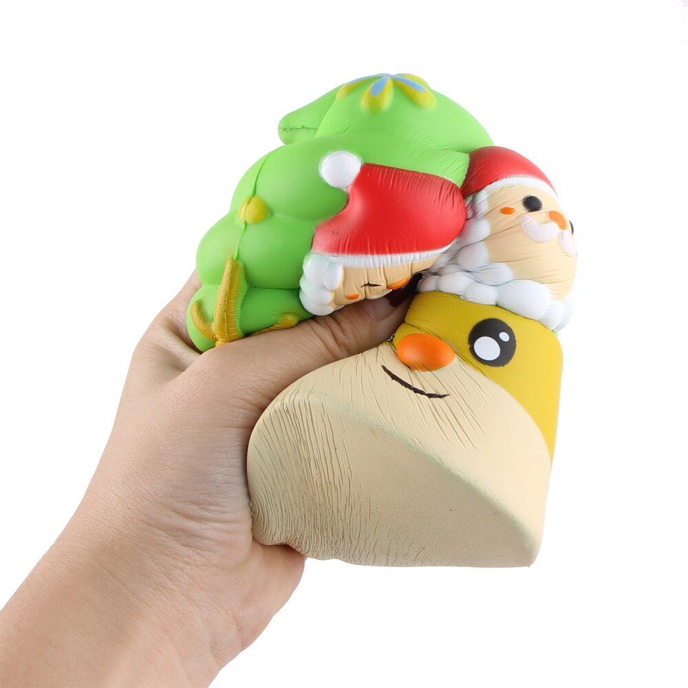 Toy Squishies Adorable Christmas Ice Cream Slow Rising Squeeze Stress Relief Toys CCY