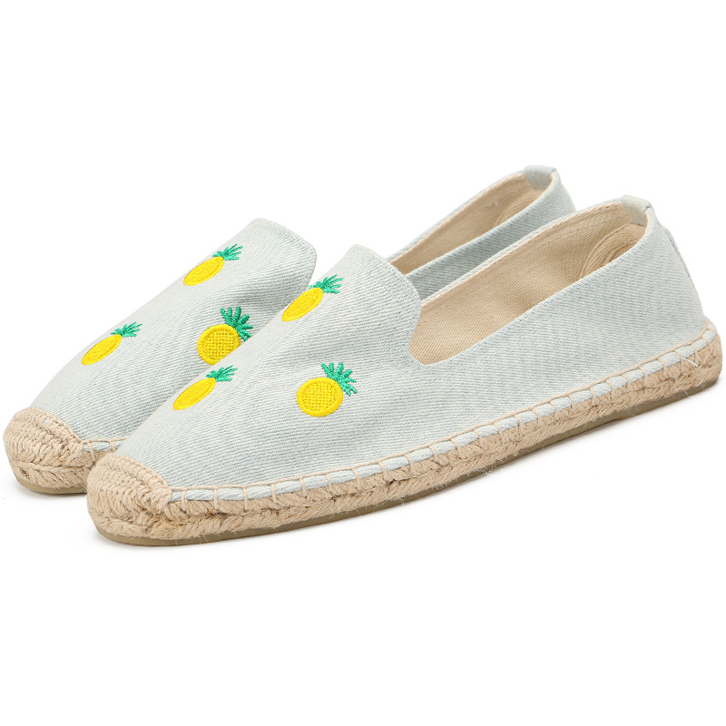 Neue frühling sommer nahe zehe frauen flache Espadrilles hausschuhe