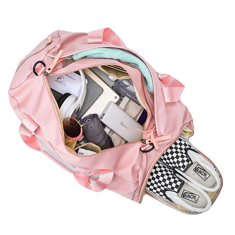 Waterdichte oxford dames handtas met grote capaciteit, reistas, strandtas, zomertas, schoudertas, schoenendoos, crossbody tas voor dames