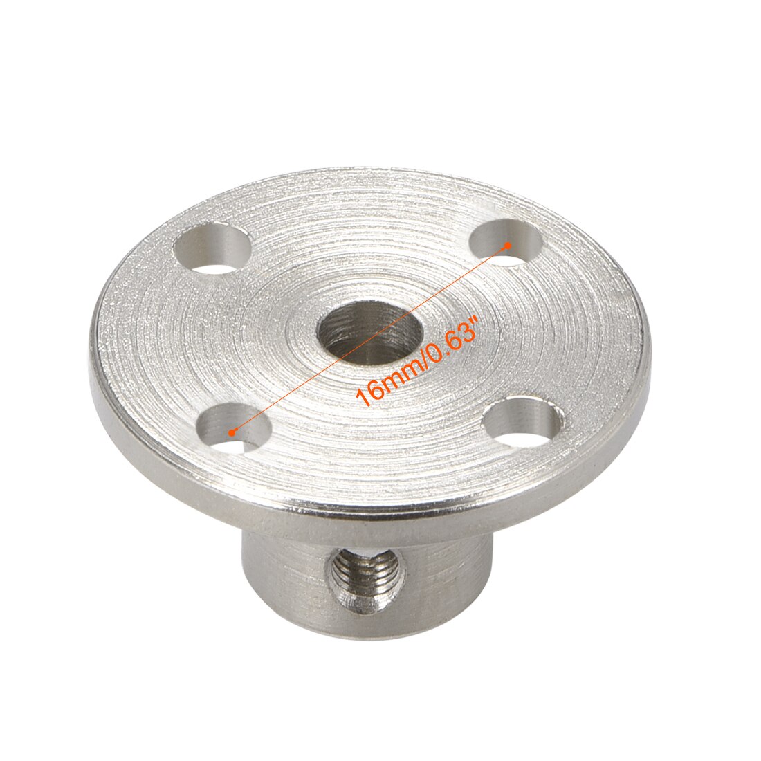 uxcell 4mm Inner Dia H12xD10 Rigid Flange Coupling Motor Guide Shaft Coupler Motor Connector for DIY Parts