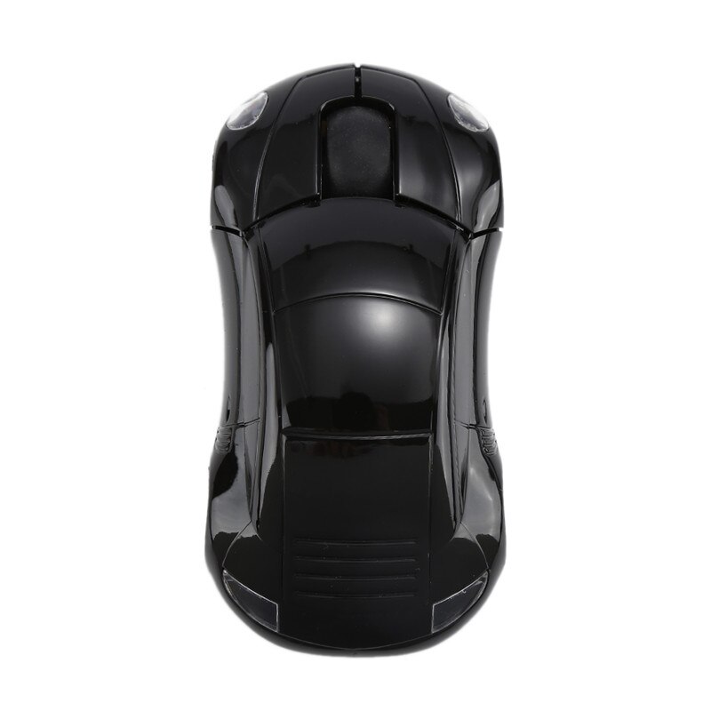 1600DPI Wireless Mouse 2.4GHZ Gaming Mouse Car Mouse Shape USB 2.0 Receiver Ergonomic Mice For PC Latop Computer TXTB1: Black