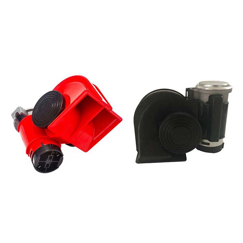 Loud Dual-tone Snail Horn Universal Electric Air Horn Car Auto Horn Integrated Helicoid Air Loud Horn