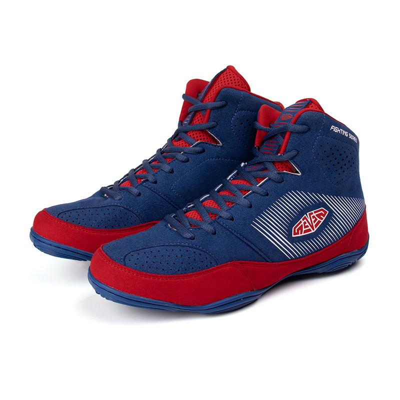 Wrestling Shoes,Boxing Shoes,Multi-purpose Sports Shoes, Anti-skid Support For Freestyle wrestling: 6089 blue / 39