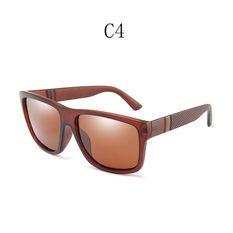 Polaroid Sonnenbrille Unisex Platz Vintage Sonnenbrille Berühmte Sunglases Polarisierte Sonnenbrille Oculos Feminino für Frauen Männer: 7-KP1055-C4