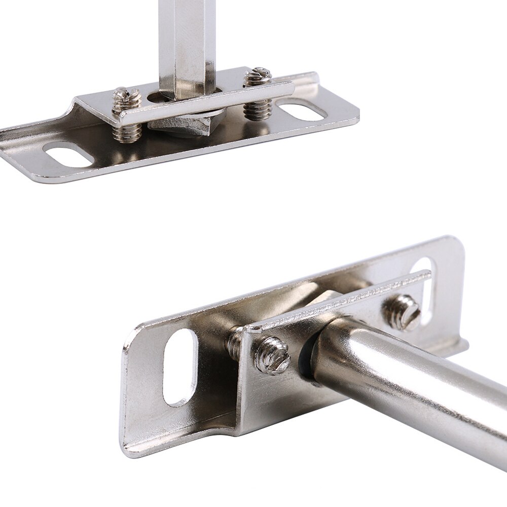 1/2/4pcs Silver Steel Floating Brackets Heavy Duty Metal Hidden Shelf Support Bracket Wall Mounted Multifunctional Home Hardware