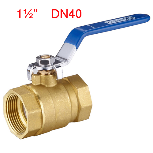 X23040 Good DN6 to DN50 of Brass Material Water Pipe Ball Valve: Plum