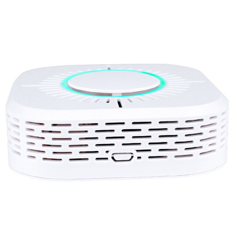 Détecteur de fumée détecteur de fumée d'incendie indépendant détecteur de fumée système d'alarme de sécurité à domicile alarme sonore et lumineuse