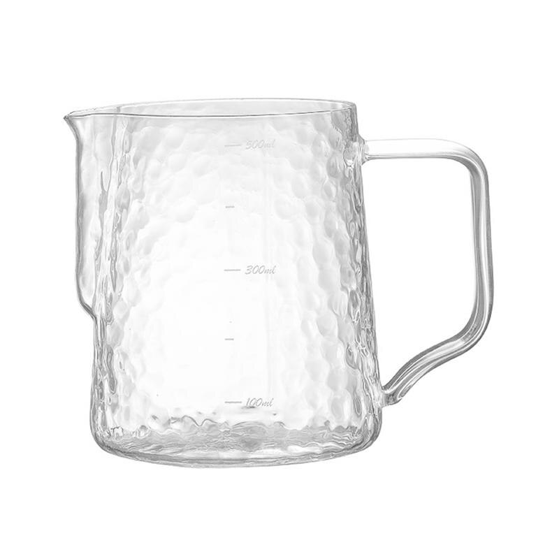 500Ml Glazen Maatbeker Dikker Opschuimen Werper Cup Espresso Koffie Melk Maatbeker Voor Diy Bakken Keuken Accessoires: Default Title