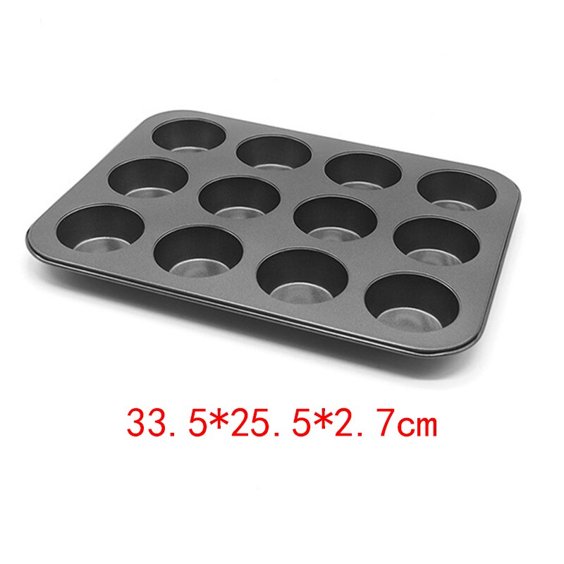 Square Non-stick Cake Dish Pan Tools Muffin Mold For Baking Bread Pudding Cupcake Tray Pie Bakeware: Black B
