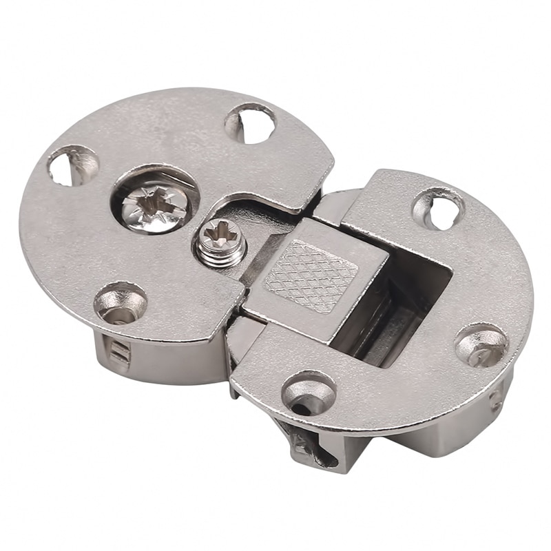Bisagras empotradas de aleación de Zinc, bisagras de armario de 90 grados, bisagra de herraje para muebles, accesorios