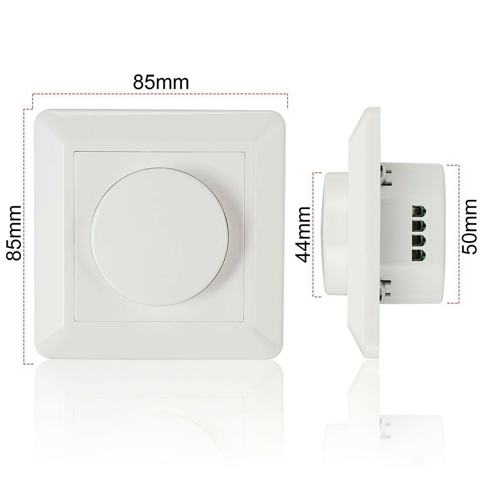 230V 10-200W Led Dimmer AC IP20 For Incandescent Halogen LED Lamps Push Button Switch Lighting Dimmers