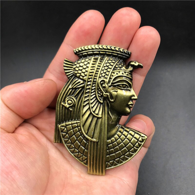 Egyptisk turist souvenir køleskab klistermærke farao mumie pyramide 3 drefrigerator sort kat cleopatra køleskabsmagneter klistermærke: Egyptens faraoer