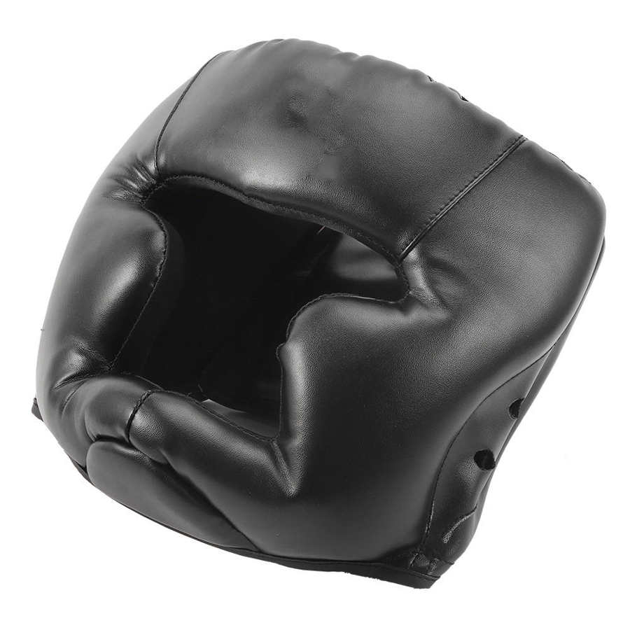 Adult/Children Boxing Helmet Enclosed Boxing Head Guard Helmet Sanda Muay Thai Fighting Protecting Equipment