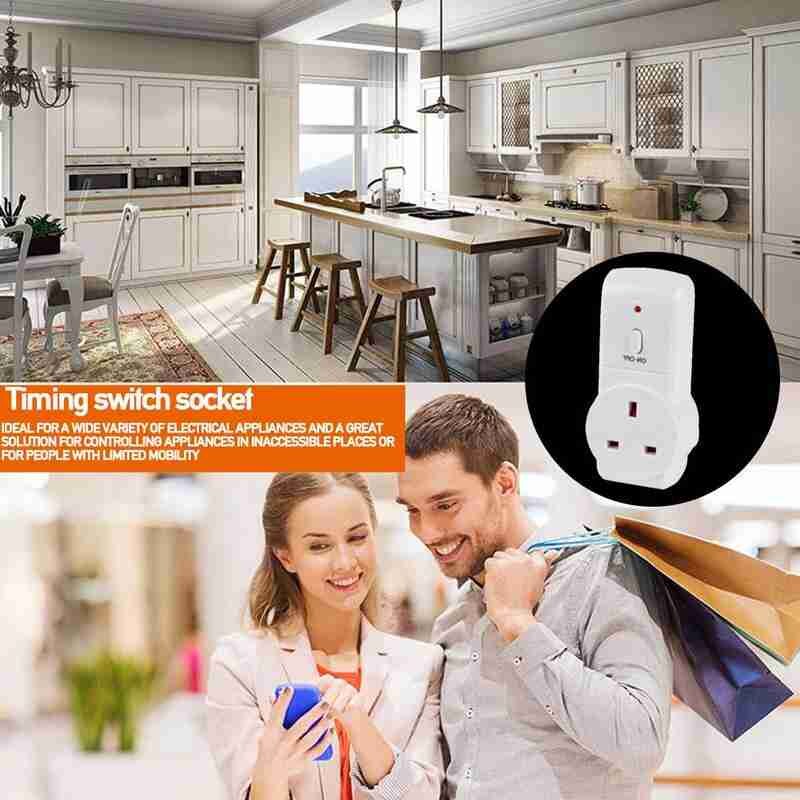 wireless remote control smart socket plug wall programmable power socket switch O6M1