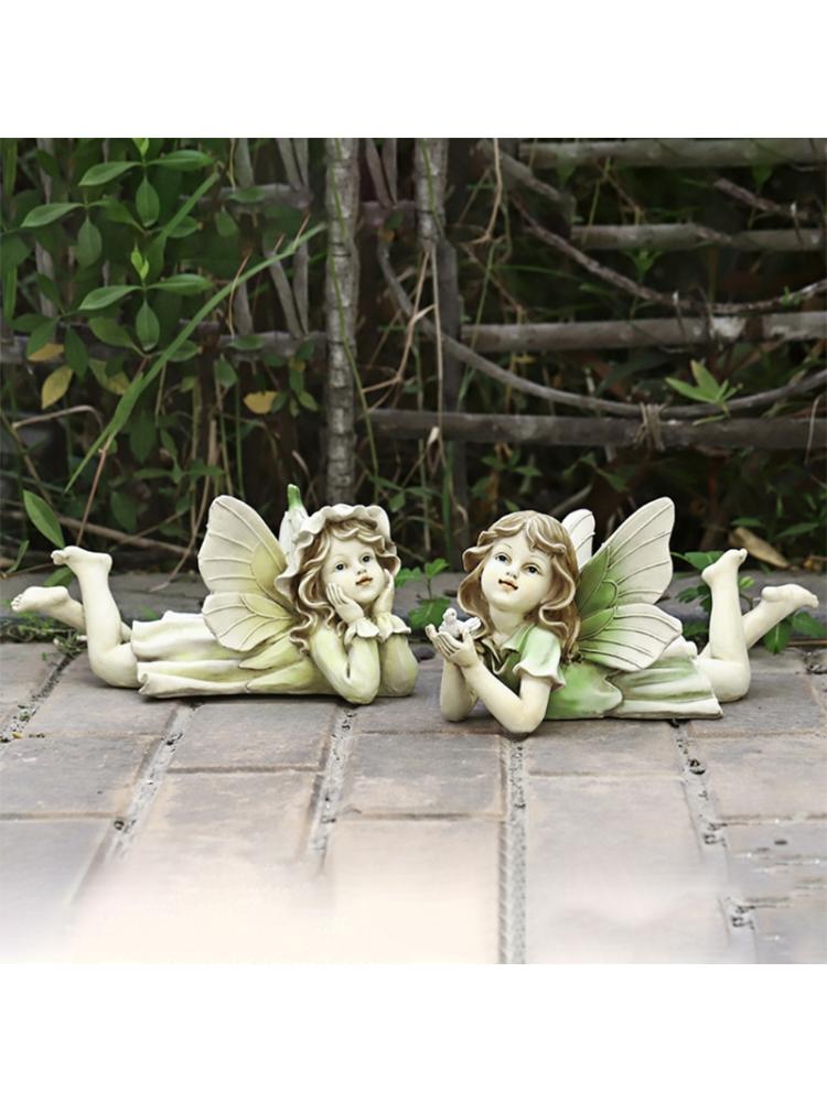 Fairy Garden - Miniature Fairies Figurines Accessories for Outdoor Garden Decor 667A