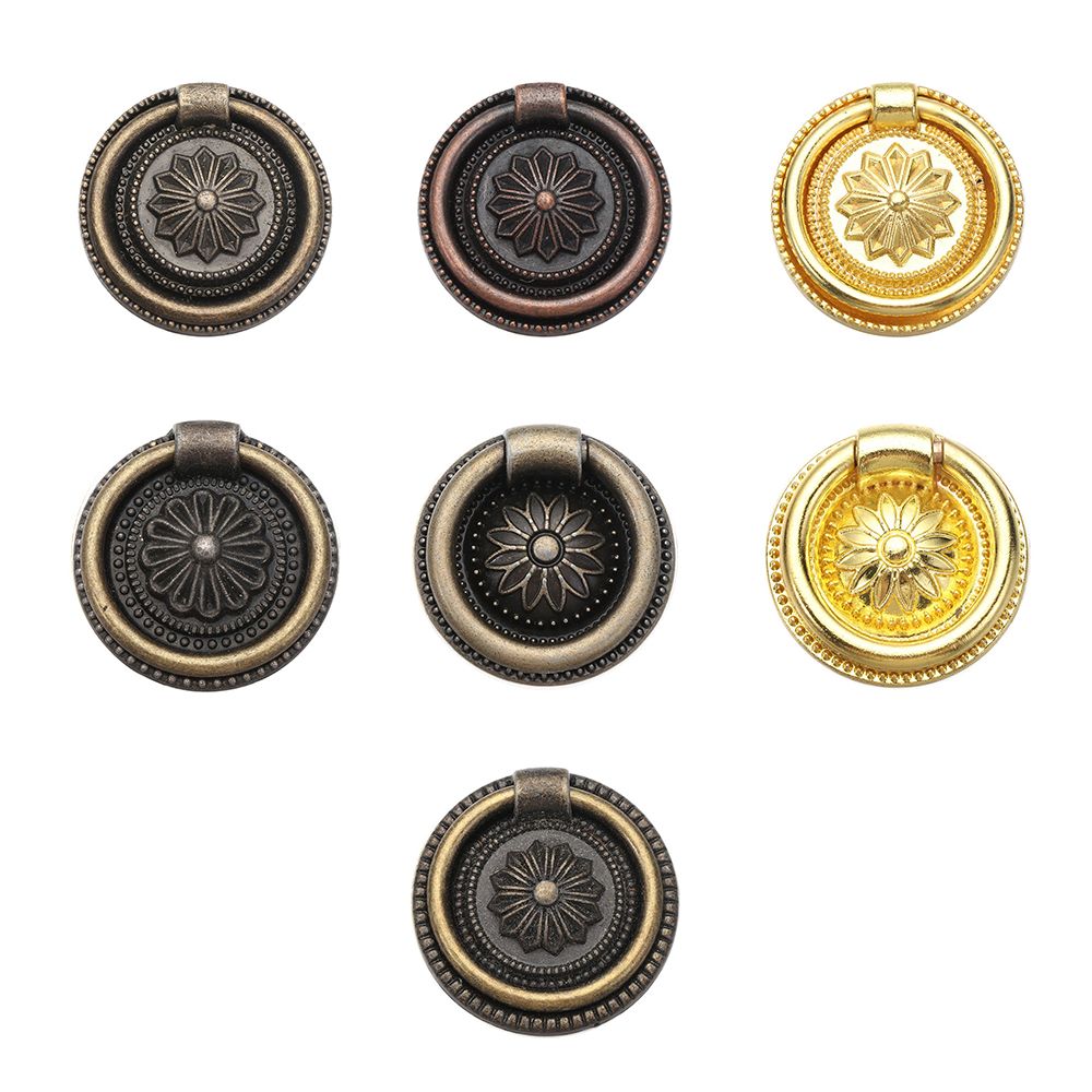 Antique Bronze Cupboard Wardrobe Dresser Furniture Handle Kitchen Cabinet Drawer Knobs Wooden Box Jewelry Box Knob Hardware