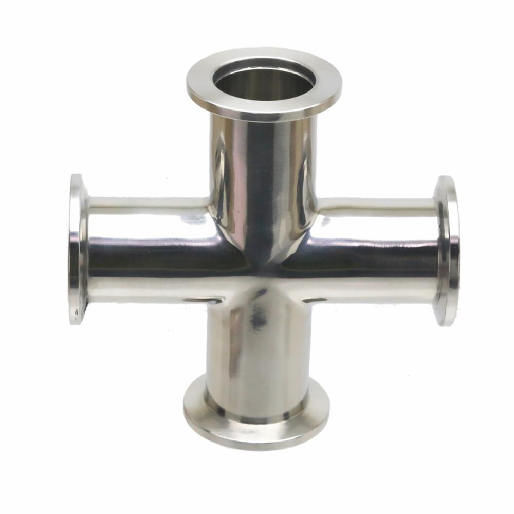 Raccord Té D'aspiration KF-25/NW-25 En Acier Inoxydable SS304 - Pour Vide Scientifique, Laboratoire