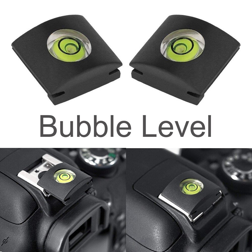 3 Axis 2 Axis Camera Level Shoe Waterpas Shoe Cover Bubble Niveau Bescherming Cap Voor Dslr Slr camera Accessoires