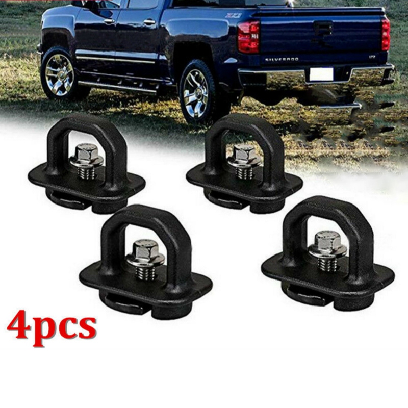 Amarre de 4 piezas para coche, anclaje para cama de camión, para GMC Sierra Canyon Chevy Silverado Colorado 2007
