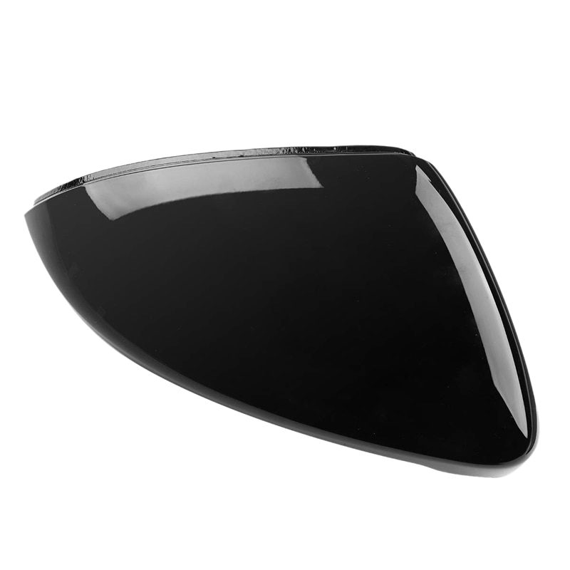 2 stuks Voor Vw Golf 7 Mk7 7.5 Gtd R Gti Touran L E-Golf Side Wing Mirror Cover caps Heldere Zwarte Achteruitkijkspiegel Case Cover 201