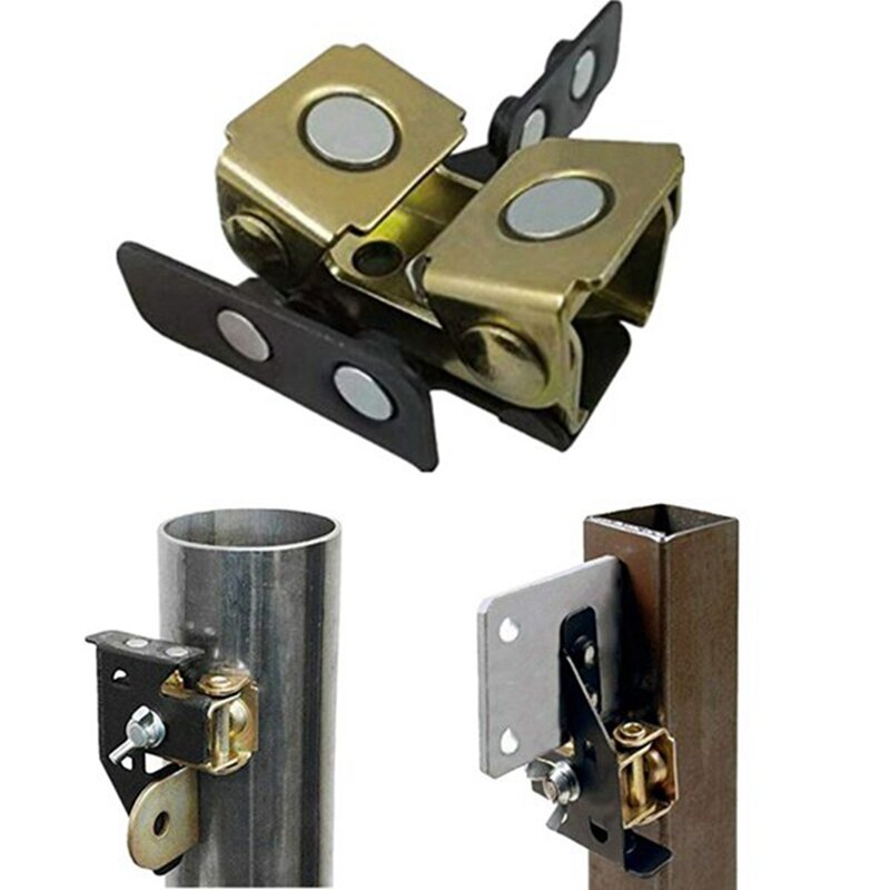 12PCS V Type Welding Jig Magnetic Welding Clamps Fixture Adjustable for Door Window Tool V Pads Weld Holders Hand Tool