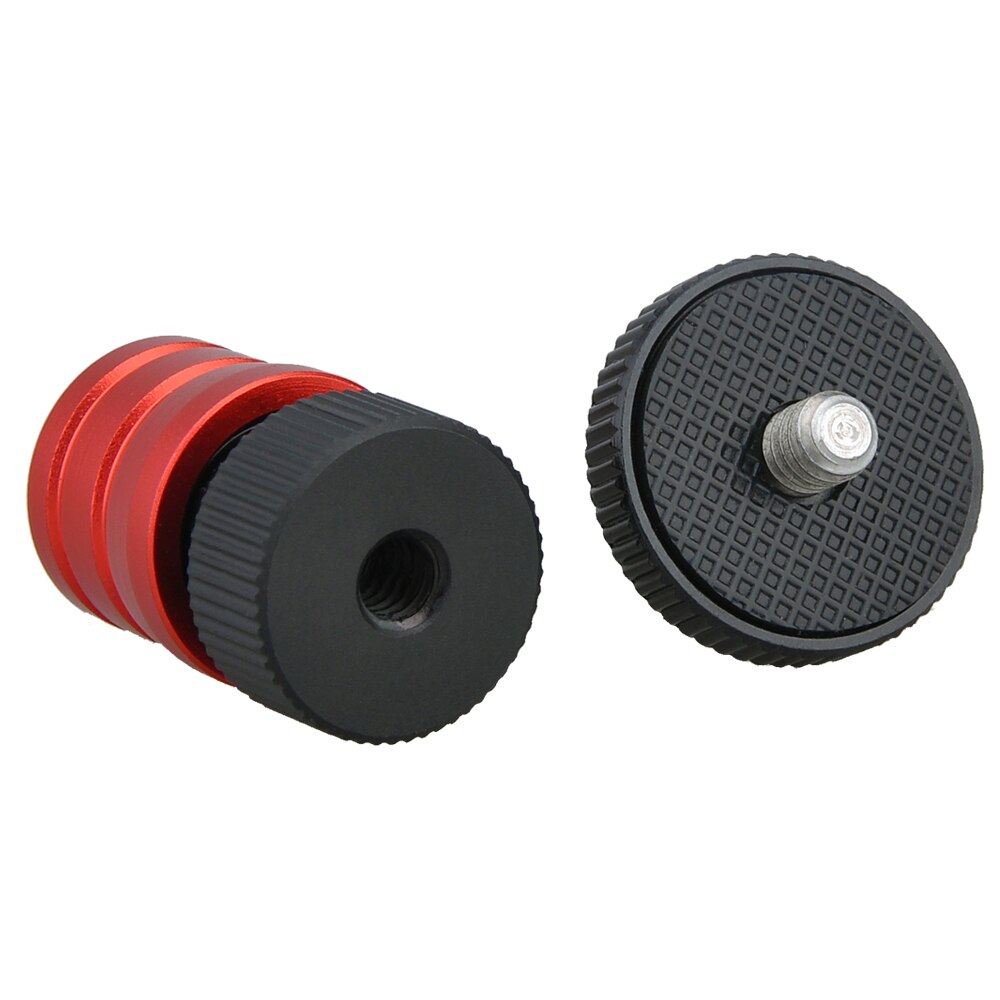 Mini 1/4 "Rosca Destacável Placa Bola Cabeça Quick Release PARA tripé de Câmera Monitor de Gaiola lâmpada LED