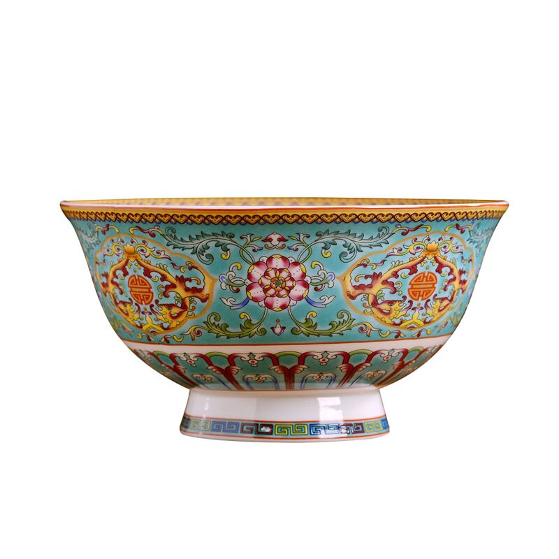 4.5/6 inch Jingdezhen Ceramic Tableware Bone china Noodle Bowl Home Soup Rice Bowls Chinese Dinnerware Kitchen Accessories